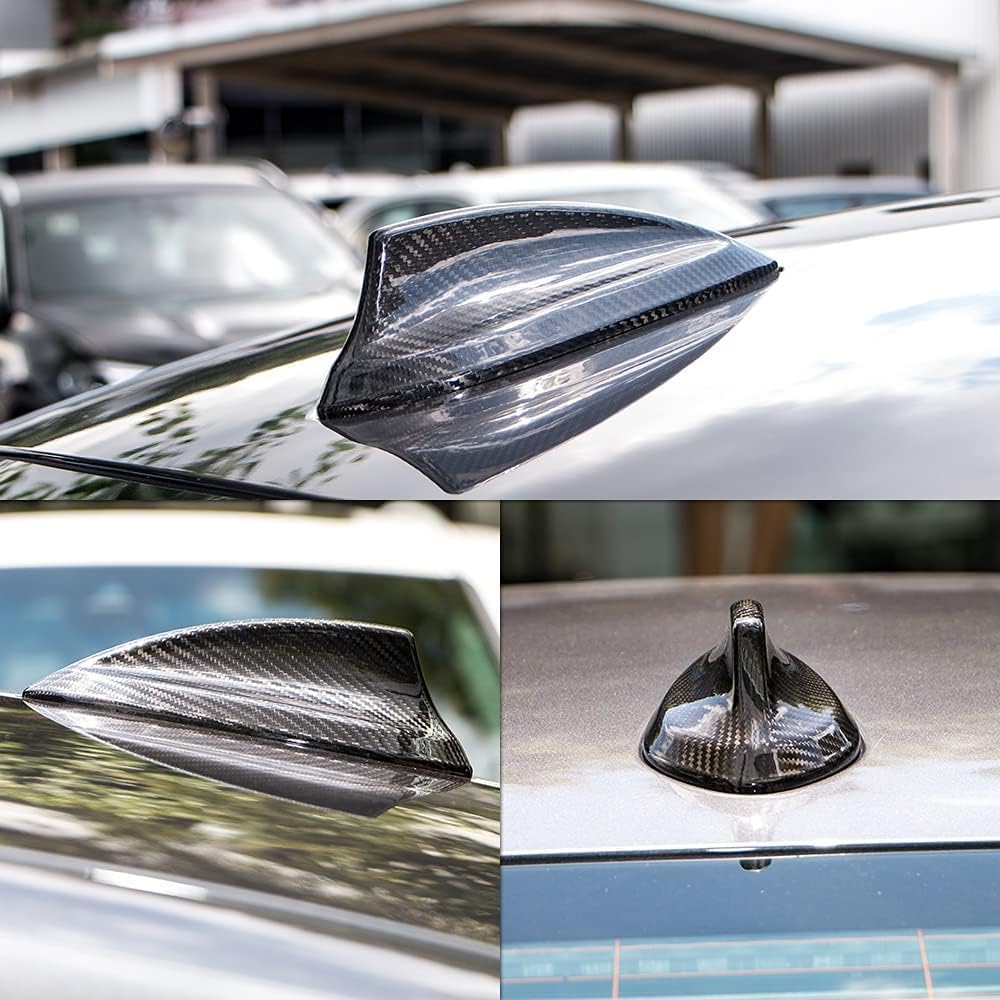 Dry Carbon Fiber Antenna Cover for BMW F22 F30 F32 F36 F80 F82 Shark Fin
