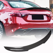 Alfa Romeo Giulia 952 High-Kick Ducktail Carbon Fiber Rear Trunk Spoiler 2016-2025