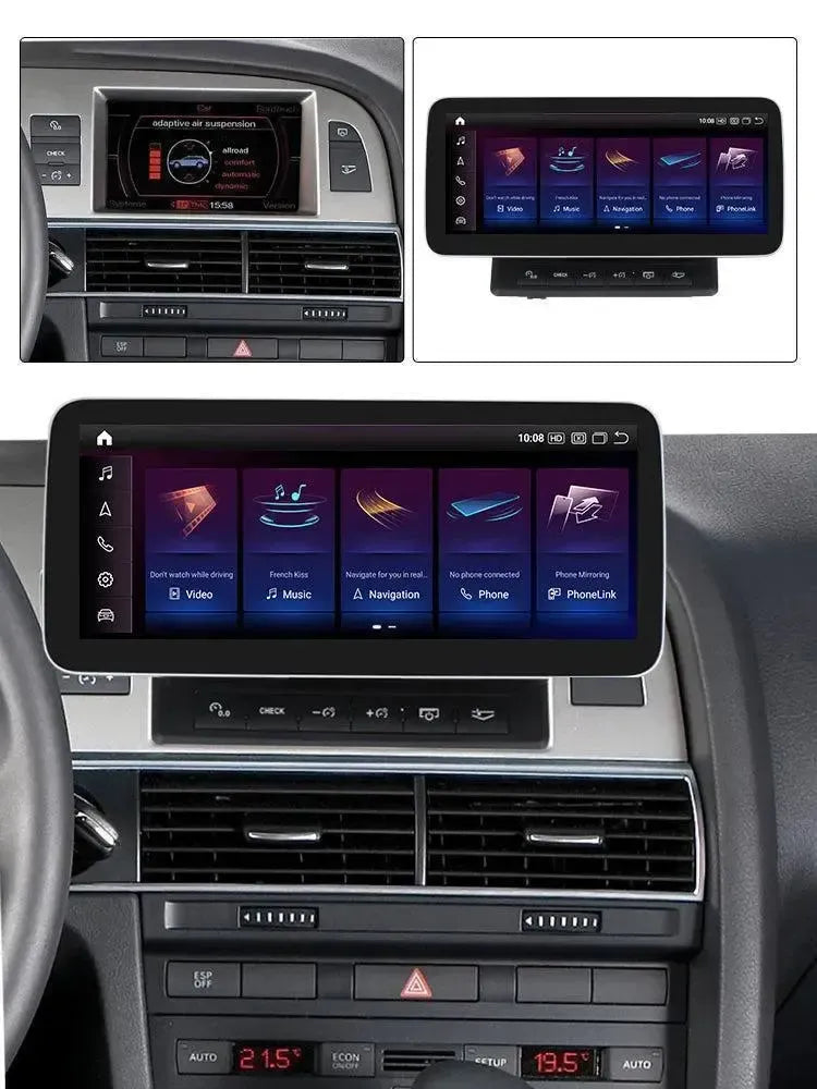 Apple CarPlay & Android Auto Android Screen Upgrade - 2005- 2011 Audi A6