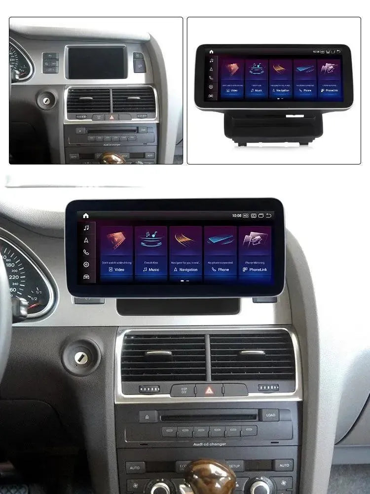 Apple CarPlay & Android Auto Android Screen Upgrade - 2005- 2015 Audi Q7