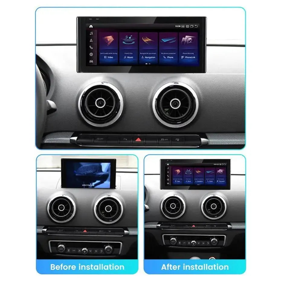 Apple CarPlay & Android Auto Android Screen Upgrade - 2014-2020 Audi A3