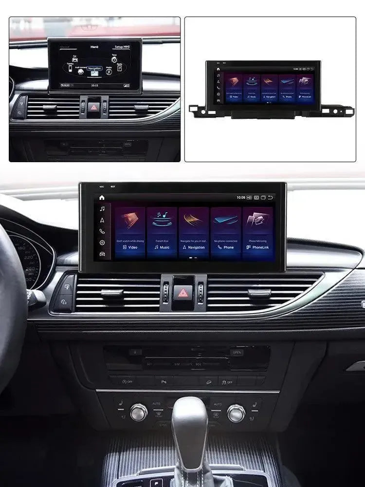 Apple CarPlay & Android Auto Android Screen Upgrade - 2016-2018 Audi A6 & A7 & RS6 & RS7 & S6 & S7