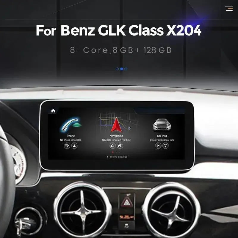 Apple CarPlay & Android Auto Android Screen Upgrade - Mercedes Benz GLK-Class X204