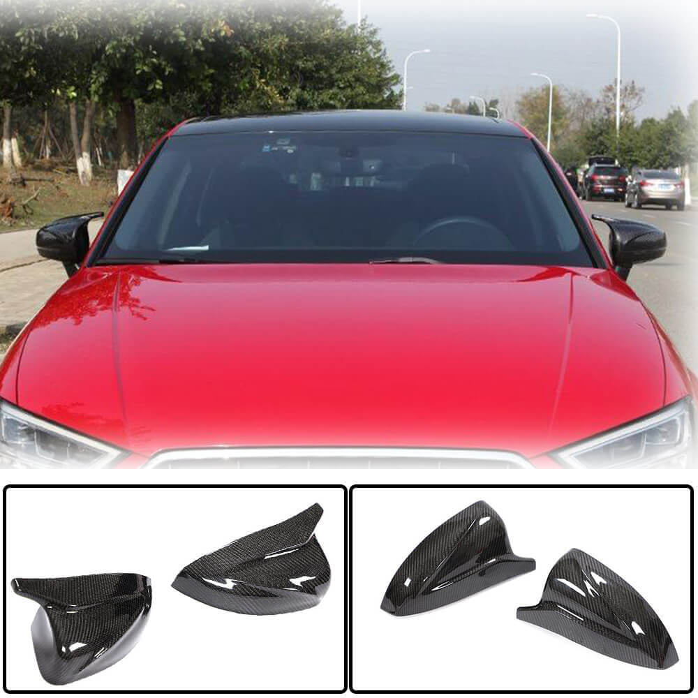 Audi A3 (Quattro) Sline S3 RS3 8V 8V.5 2014-2020 Mirror Covers Carbon Fiber