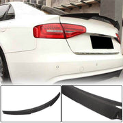 Audi A4 Base B8.5 Sedan Facelift 2013-2016 Rear Trunk Spoiler Carbon Fiber