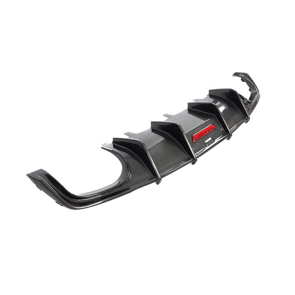 Audi A7 Sline S7 C7.5 2016-2018 Rear Bumper Diffuser Carbon Fiber