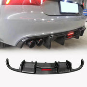 Audi A7 Standard 2012-2015 Carbon Fiber Rear Bumper Diffuser Lip
