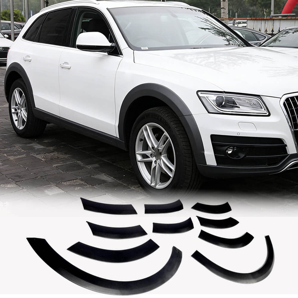 Audi Q5 Standard SUV 2009-2016 Black Wheel Arch Fender Flares ABS