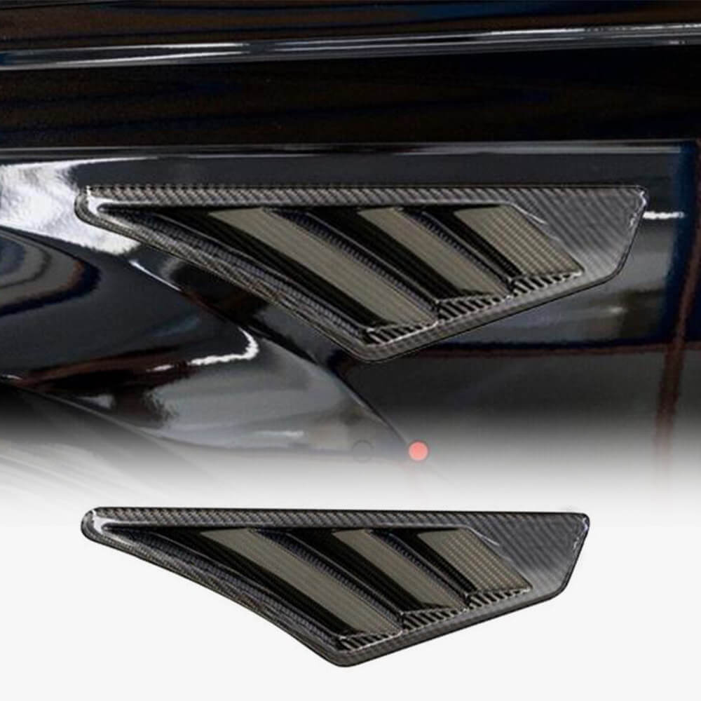Audi Q8 Dry 2019-2022 Side Fender Vents  Carbon Fiber