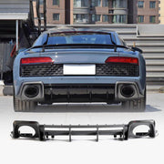 Audi R8 Coupe 2022-2023 Rear Bumper Diffuser Dry Carbon Fiber
