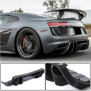 Audi R8 (Gen2 4S) V10 2016-2019 Rear Bumper Diffuser Dry Carbon Fiber