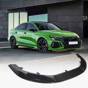 Audi RS3 8Y Sedan 2025 Front Bumper Lip Dry Carbon Fiber