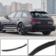 Audi RS6 C8 Avant 2019-2022 Rear Trunk Spoiler Dry Carbon Fiber