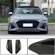Audi RS6 C8 Avant 2019-2022 Front Bumper Vents Dry Carbon Fiber
