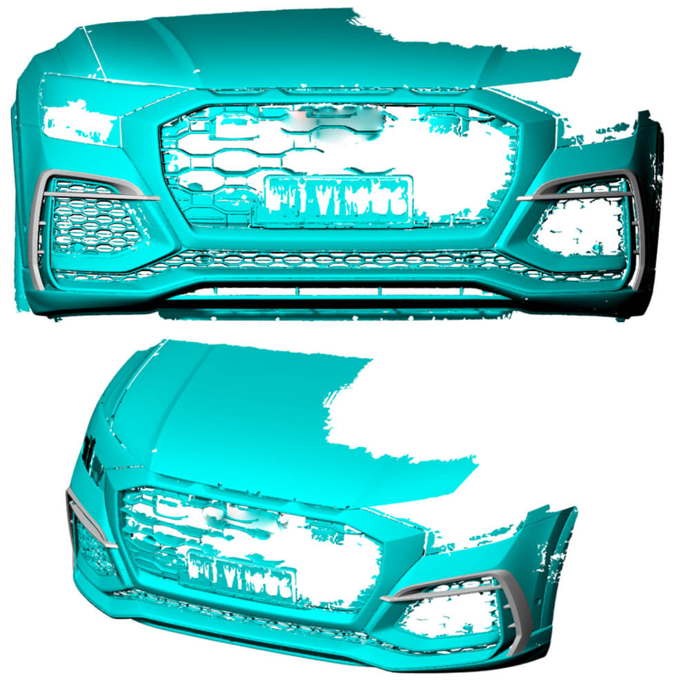 Audi RSQ8 Base Sport Utility 4-Door 2021+ Fog Light Covers Carbon Fiber/FRP