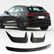 Audi RSQ8 RS Q8 Base Sport Utility 4-Door 2020-2023 Rear Roof Spoiler Carbon Fiber