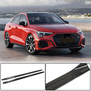 Audi S3 8Y Sedan 2021+ Side Skirts Carbon Fiber