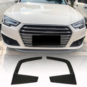 Audi S4 A4 Sline B9 Sedan Pre-facelift 2017-2020 Front Fog Lamp Vents Carbon Fiber