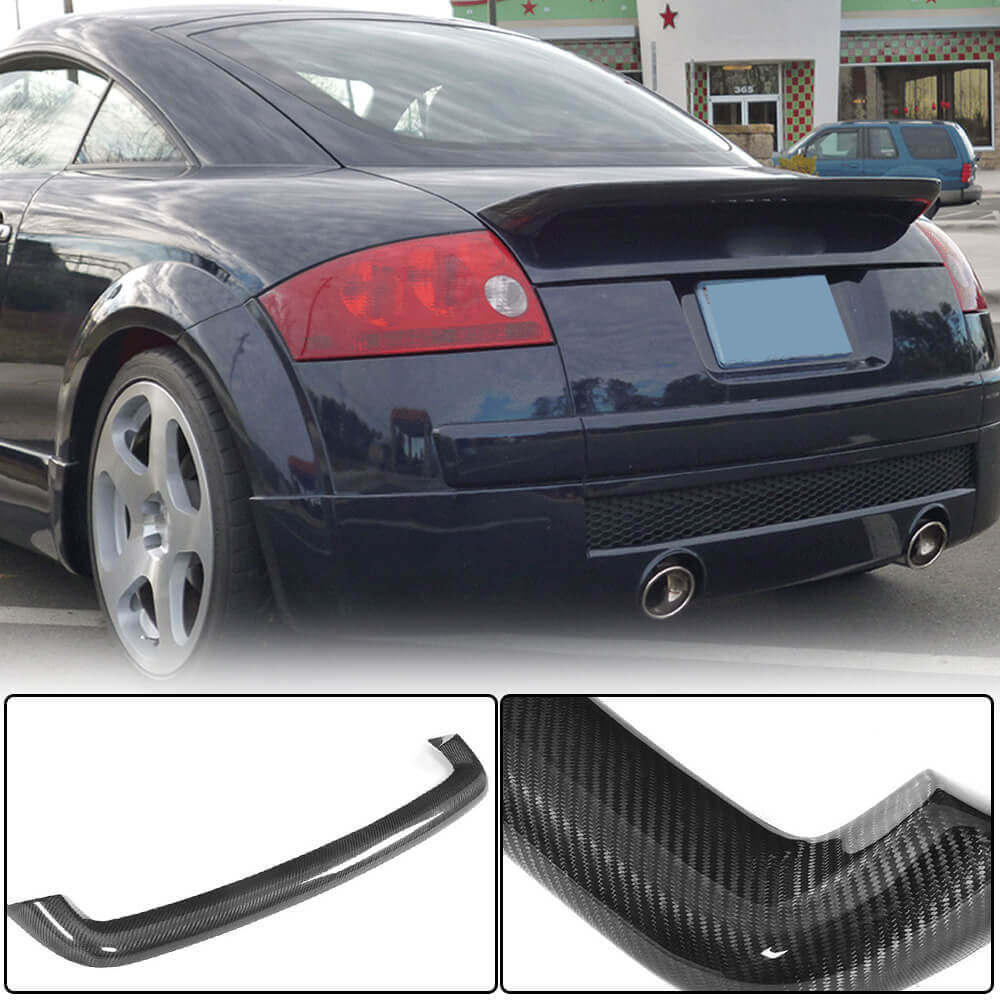 Audi TT (Quattro) MK1 Type 8N 1998-2006 Rear Trunk Spoiler Carbon Fiber/FRP
