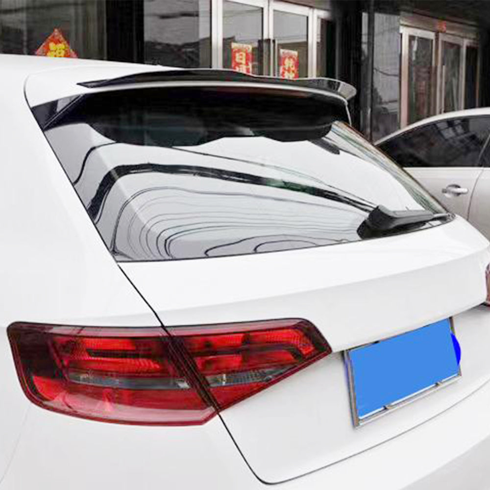 Audi A3 Hatchback 14-18 Rear Roof Spoiler Glossy Black ABS