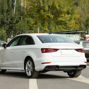 Audi A3 S line S3 8V Sedan 2013-2020 Rear Trunk Spoiler Dry Carbon Fiber