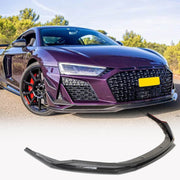 Audi R8 V10 Coupe Spyder Convertible 2Door 2023+ Front Bumper Lip Dry Carbon Fiber