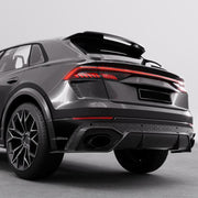 Audi RSQ8 Base Sport Utility 4-Door 2020-2023 Rear Bumper Diffuser Lip Carbon Fiber