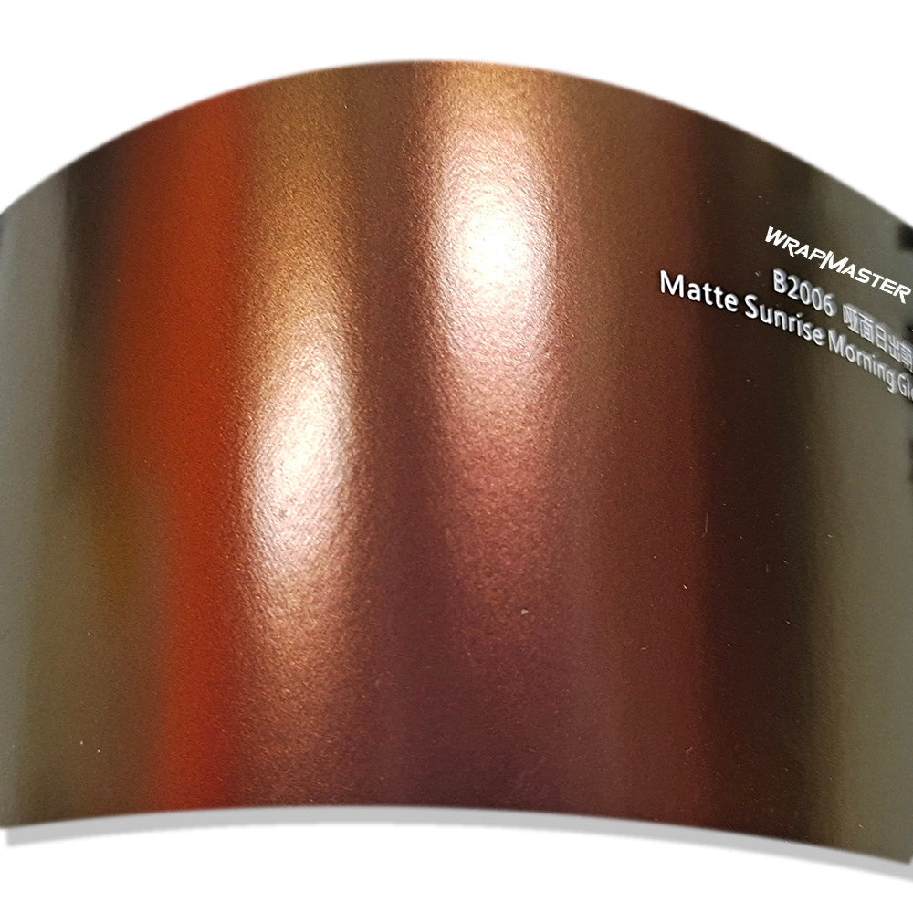 Glossy Diamond Sunrise Car Wrap