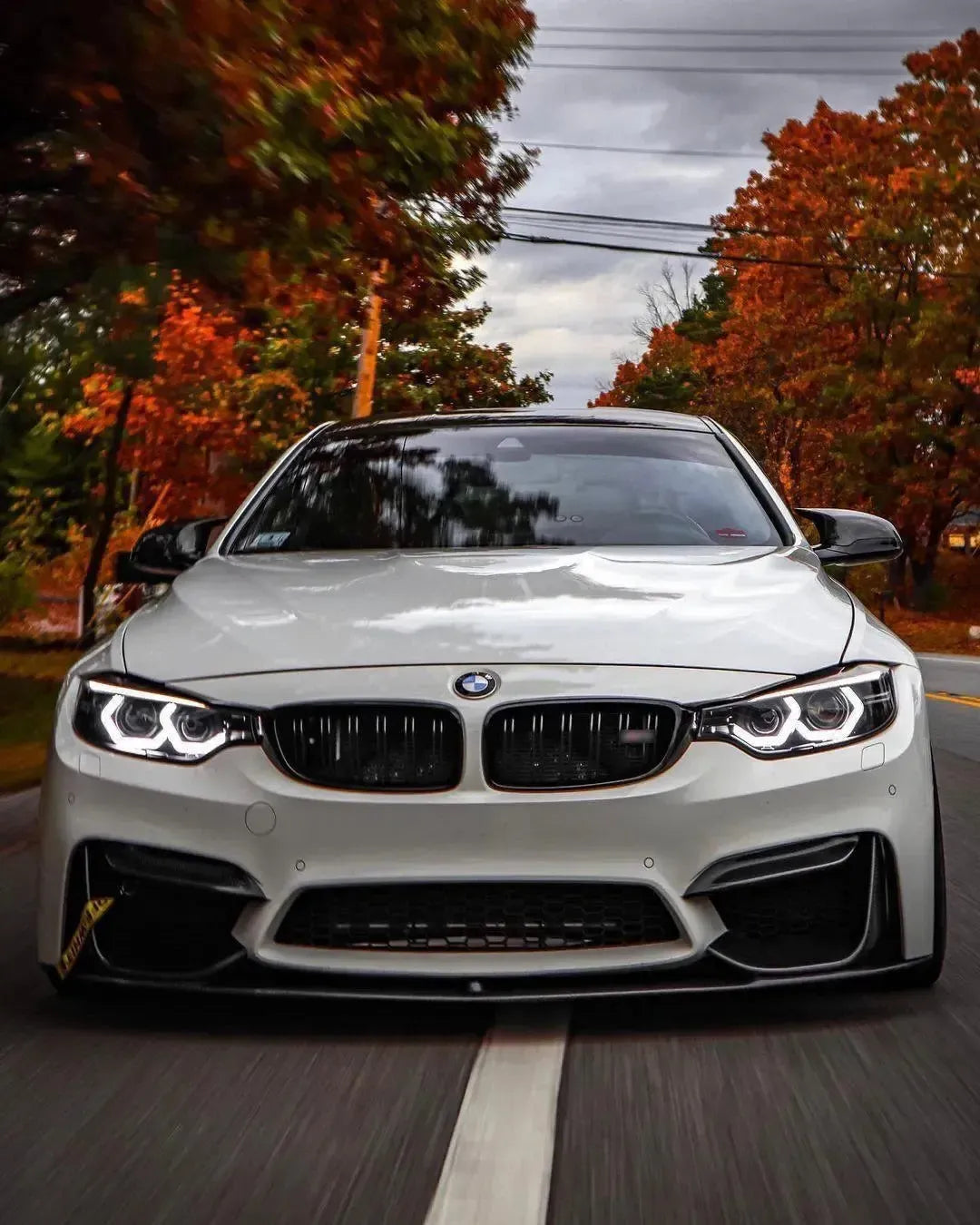 BMW F80 M3 / F82 F83 M4 Carbon Fiber Front Lip, 5 Styles