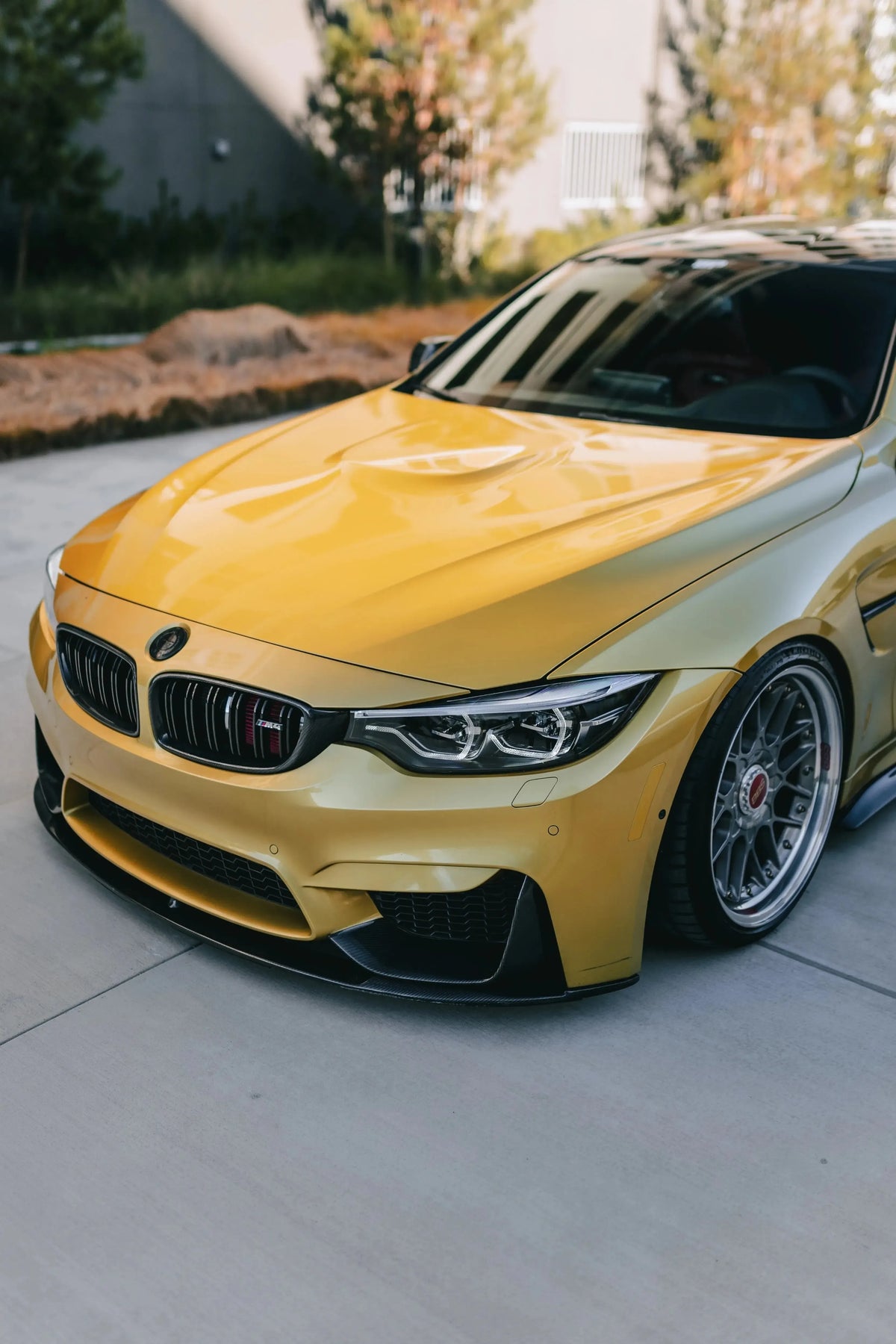BMW F80 M3 / F82 F83 M4 Carbon Fiber Front Lip, 5 Styles