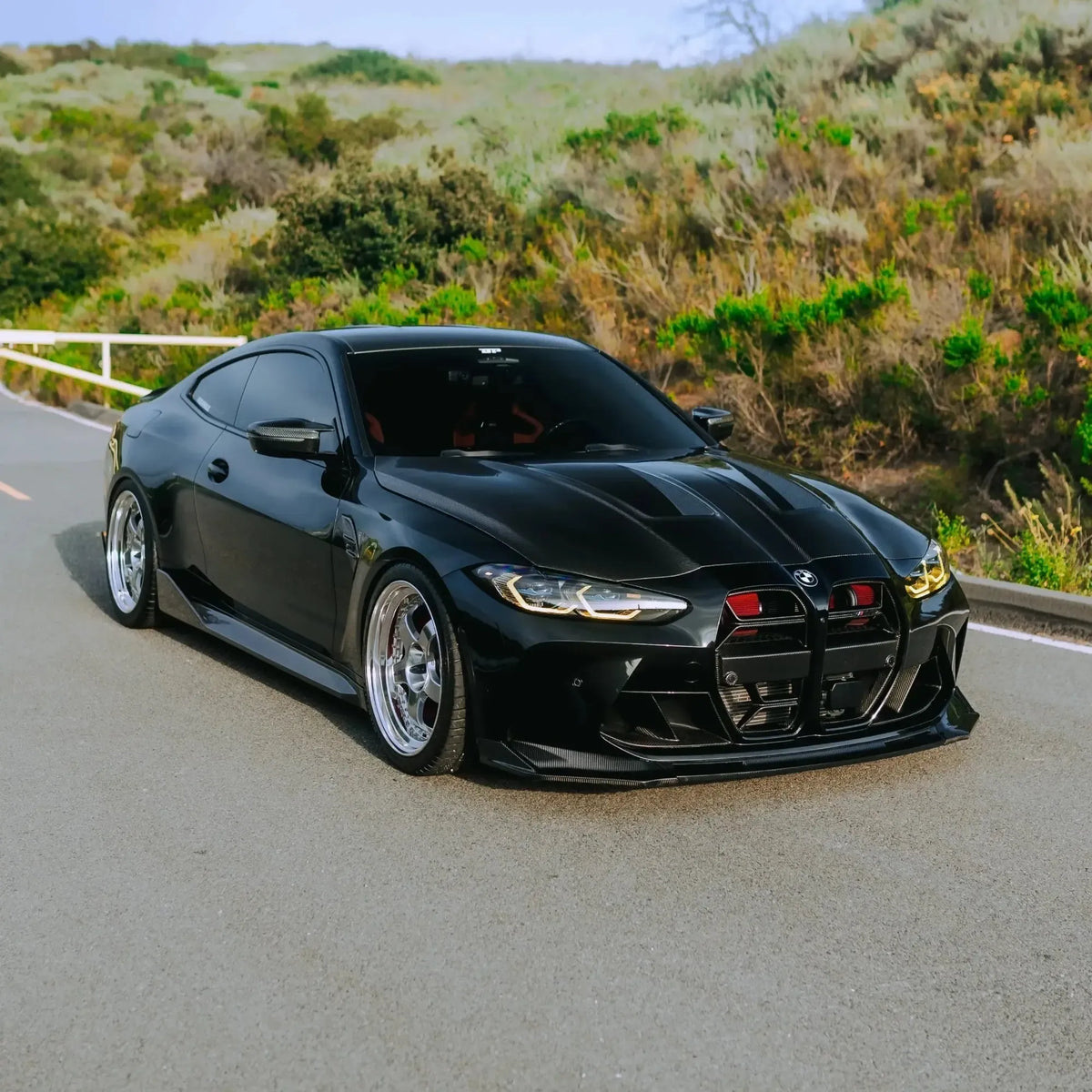 BMW G80 M3 / G82 G83 M4 Carbon Fiber Front Lip, 7 Styles