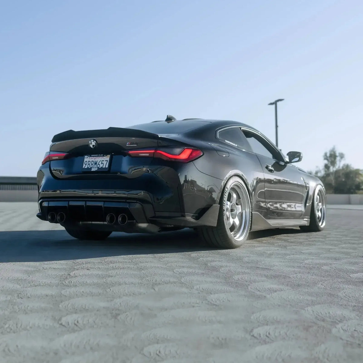 BMW G8X M3/M4 Carbon Fiber Rear Canard Splitters
