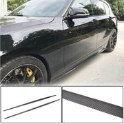 BMW 1 Series F20 F21 M Sport M135i M140i LCI 2016-2019 Side Skirts Carbon Fiber