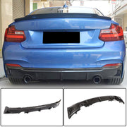 BMW 2 Series F22 F23 M Sport 2014-2019 Rear Bumper Diffuser Lip Carbon Fiber