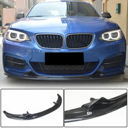 BMW 2 Series F22 F23 M Sport 2014-2019 Front Bumper Lip Carbon Fiber