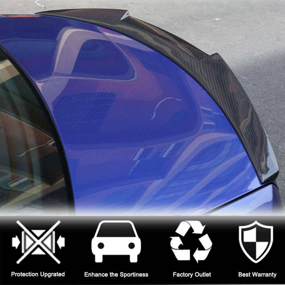 BMW 2 Series F22 F87 M2 2014-2019 Rear Trunk Spoiler Carbon Fiber