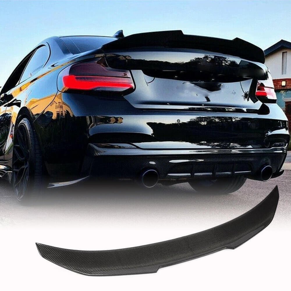 BMW 2 Series F22 F87 M2 2014-2021 Rear Trunk Spoiler Carbon Fiber/FRP