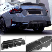 For BMW 2 Series G42 220i 230i M Sport M240i Dry Carbon Fiber Rear Bumper Diffuser Valance Lip