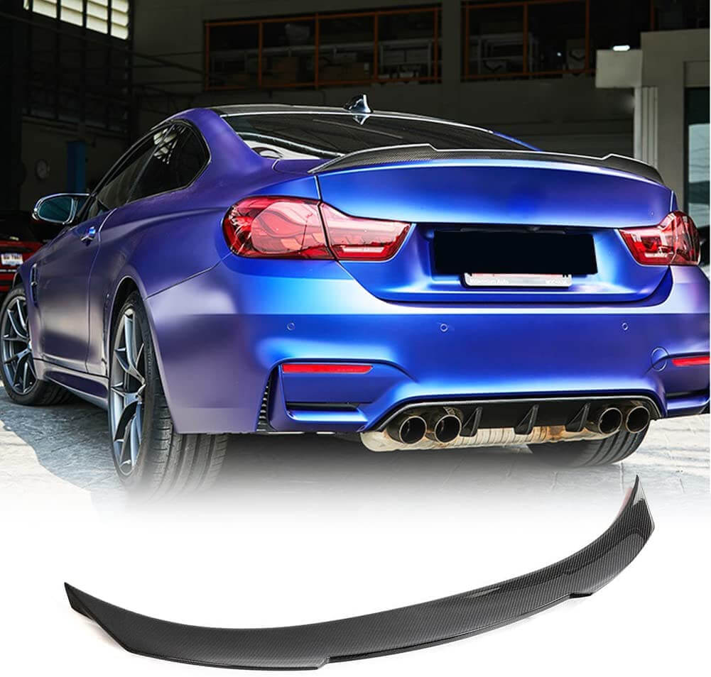 BMW 2 Series G42 G87 M2 Coupe 2-Door 2022+ Rear Trunk Spoiler Carbon Fiber