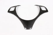 BMW 3 Series E90 Base Sedan 2005-2008 Steering Wheel Covers Carbon Fiber