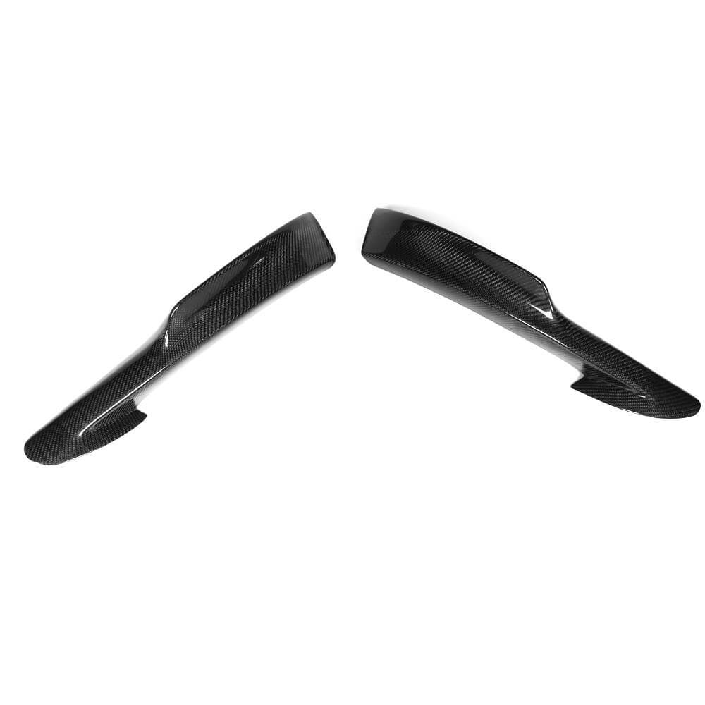 BMW 3 Series E90 M Sport 325i 330i 335i LCI 2009-2012 Carbon Fiber Front Bumper Splitters