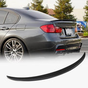 BMW 3 Series F30 2012-2018 Rear Trunk Spoiler Glossy Black ABS
