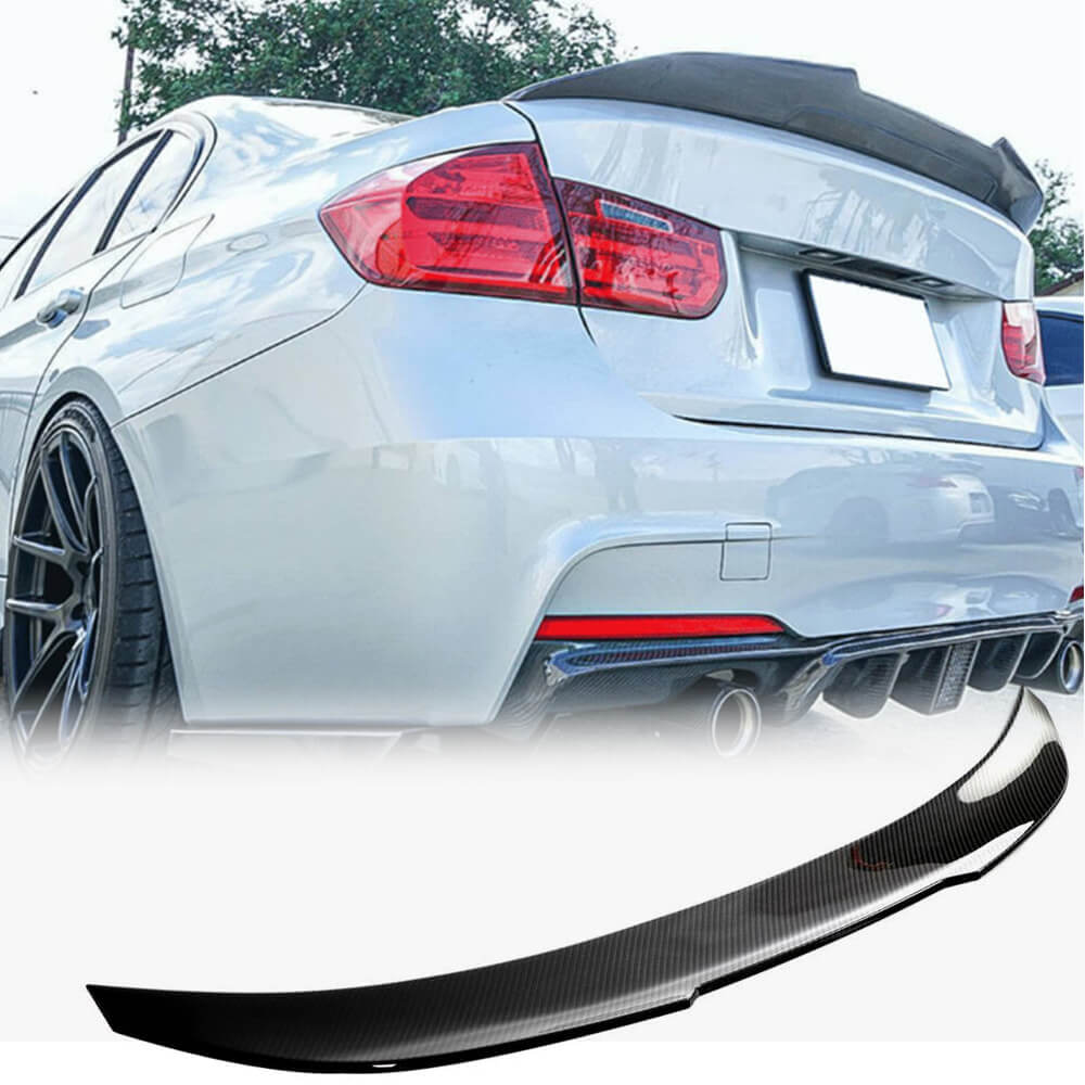 BMW 3 Series F30 F35 2012-2019 Rear Trunk Spoiler Dry Carbon Fiber