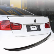 BMW 3 Series F30 F35 F80 M3 Sedan 4-Door 2012-2019 Rear Trunk Spoiler Dry Carbon Fiber