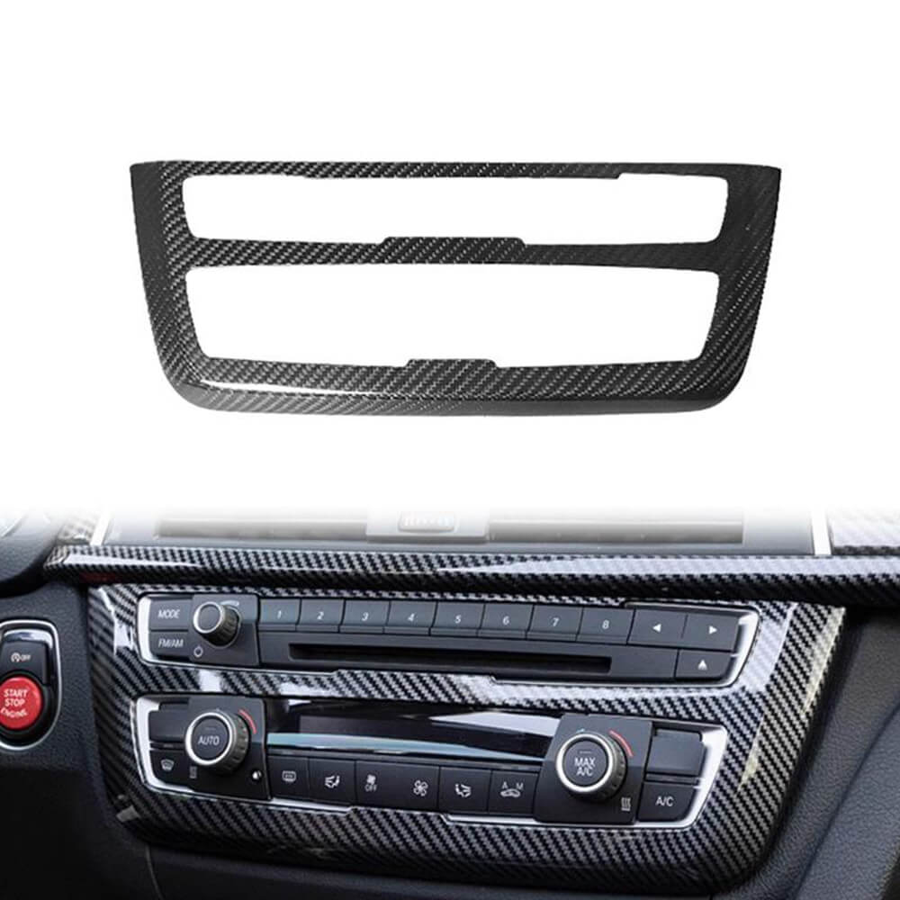 BMW 3 Series F30 M Sport (2012-2018) Dry Carbon Fiber Car Audio Panel Trim – Direct Fit