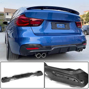 BMW 3 Series F34 M Sport GT GranTurismo 2014-2018 Rear Bumper Diffuser Carbon Fiber