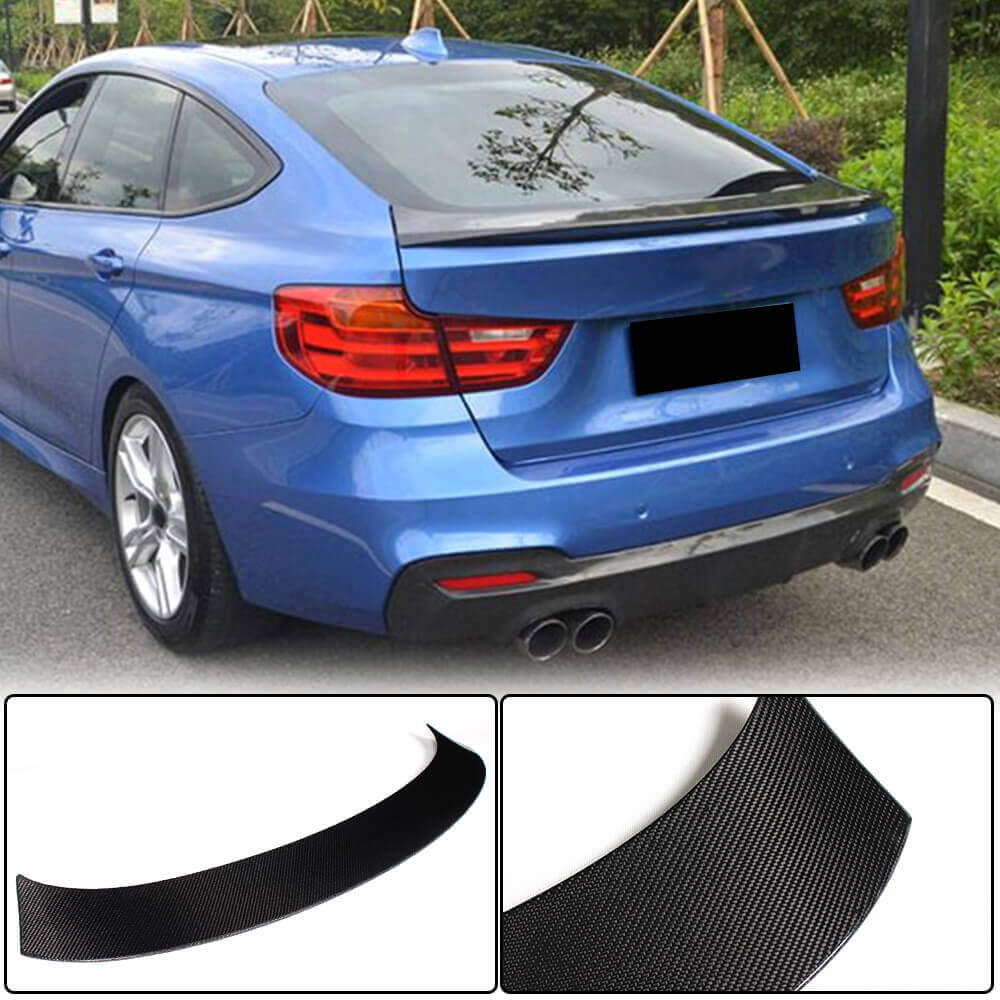 BMW 3 Series F34 xDrive GT Gran Turismo 2014-2018 Rear Trunk Spoiler Carbon Fiber