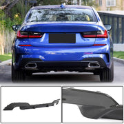 BMW 3 Series G20 320i 330i M Sport 2019-2022 Rear Bumper Diffuser Carbon Fiber