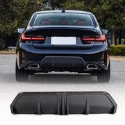 Carbon Fiber Rear Bumper Diffuser for BMW 3 Series G20 G28 320i 330i M Sport Sedan 4-Door 2022-2023