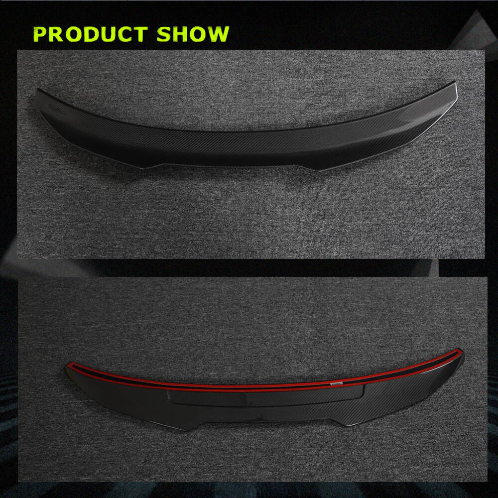 BMW 3 Series G20 G28 G80 M3 Rear Trunk Spoiler Dry Carbon Fiber